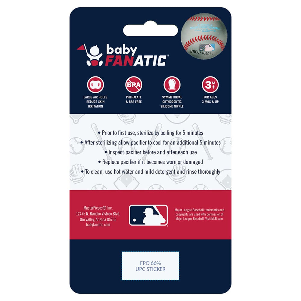 Milwaukee Brewers - Pacifier 2-Pack (ONLINE ORDER ONLY)