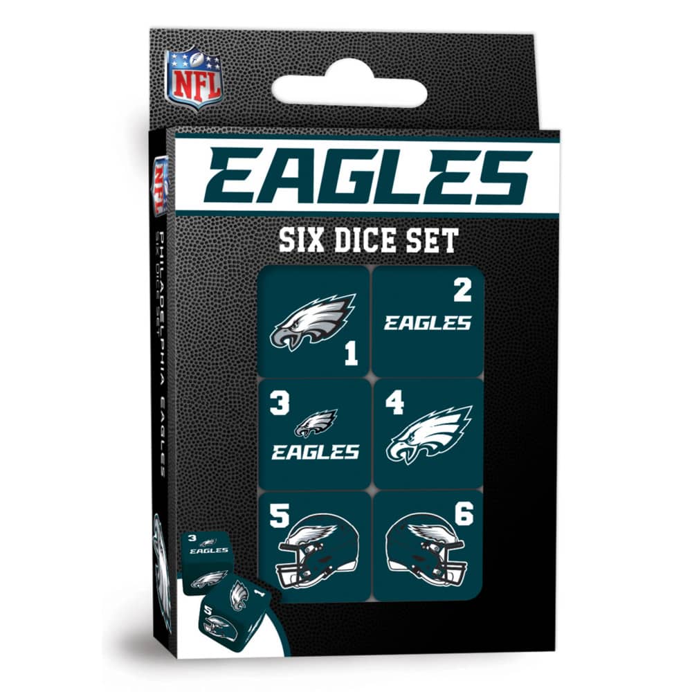 Philadelphia Eagles Dice Set - 19mm