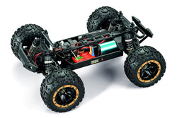 BlackZon Slyder MT Turbo 1/16 4WD 2S Brushless Monster Truck - Gold 540212 (ONLINE ORDER ONLY)