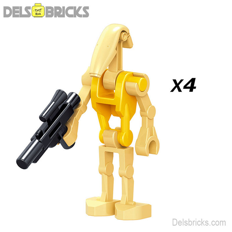 Commander Battle Droids Lego Star wars Minifigures Custom Toys (ONLINE ORDER ONLY)
