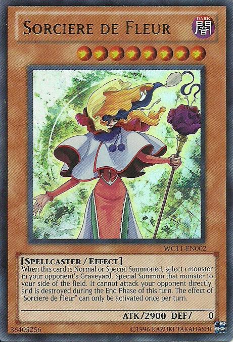 Sorciere de Fleur [WC11-EN002] Ultra Rare (ONLINE ORDER ONLY)