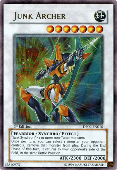 Junk Archer [DP09-EN016] Ultra Rare (ONLINE ORDER ONLY)