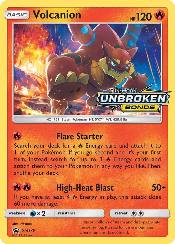 Volcanion (SM179) [Sun & Moon: Black Star Promos] (Online Only)