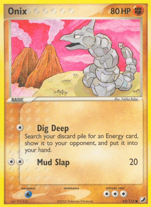 Onix (65/115) [EX: Unseen Forces] (Online Only)