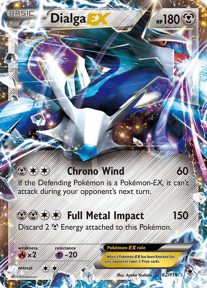 Dialga EX (62/119) [XY: Phantom Forces] (Online Only)