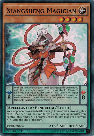 Xiangsheng Magician [CORE-EN004] Super Rare (ONLINE ORDER ONLY)