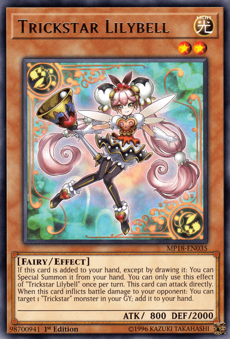 Trickstar Lilybell [MP18-EN035] Rare (ONLINE ORDER ONLY)