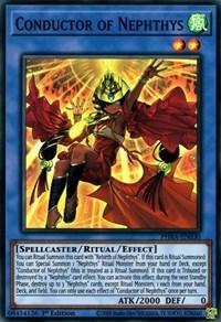 Conductor of Nephthys [PHRA-EN030] Super Rare (ONLINE ORDER ONLY)