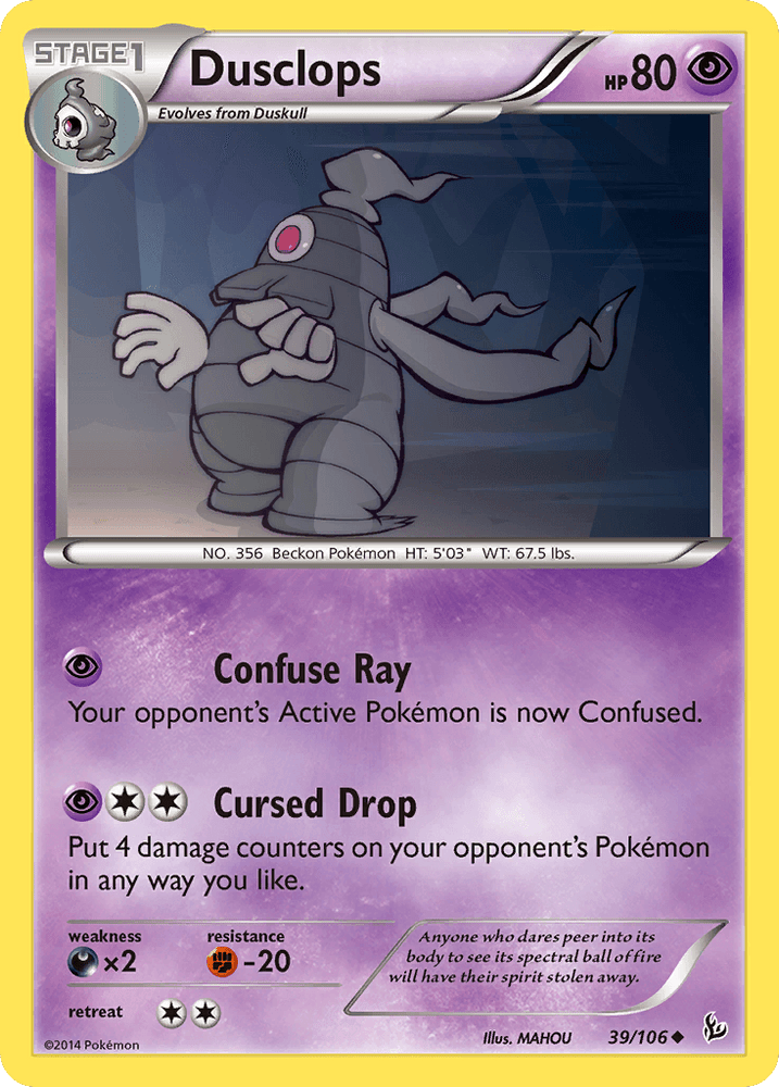 Dusclops (39/106) [XY: Flashfire] (Online Only)