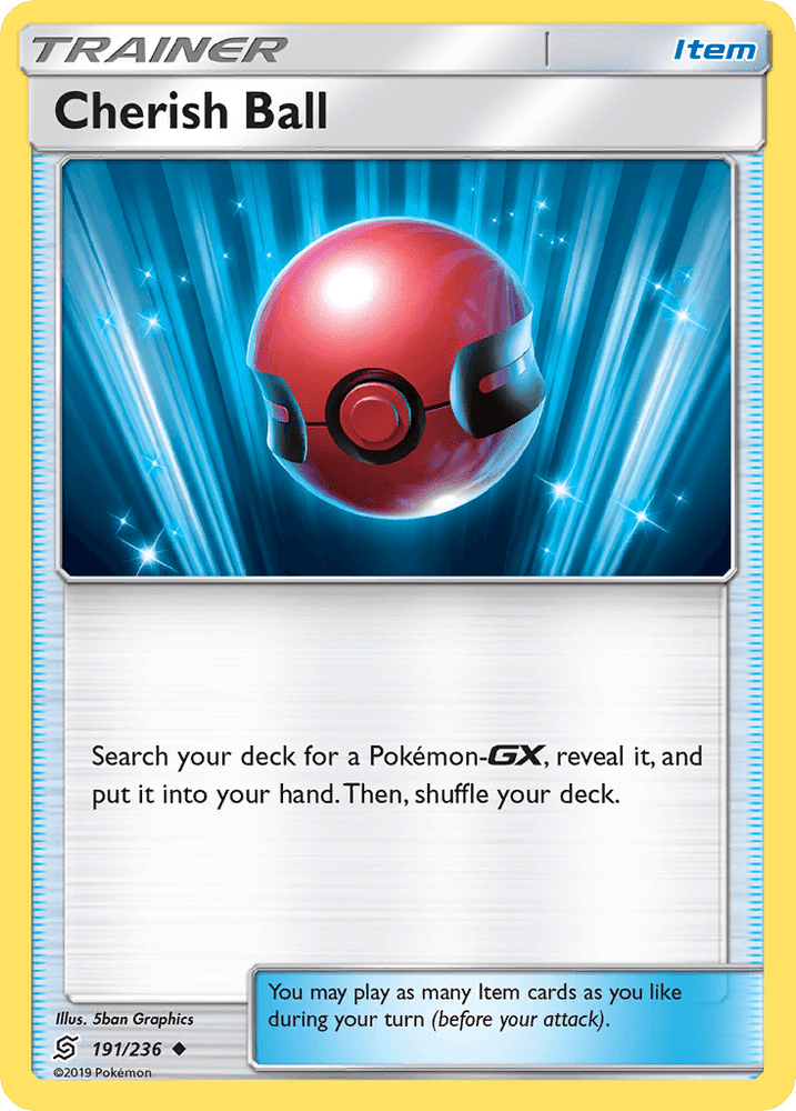 Cherish Ball (191/236) [Sun & Moon: Unified Minds] (Online Only)
