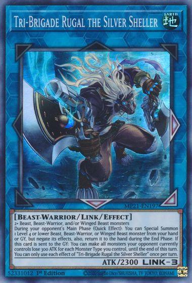 Tri-Brigade Rugal the Silver Sheller [MP21-EN197] Super Rare (ONLINE ORDER ONLY)