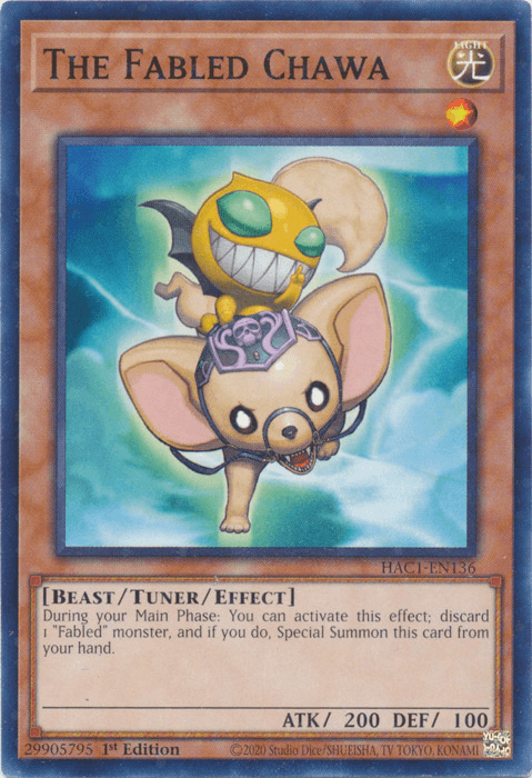 The Fabled Chawa (Duel Terminal) [HAC1-EN136] Common (ONLINE ORDER ONLY)