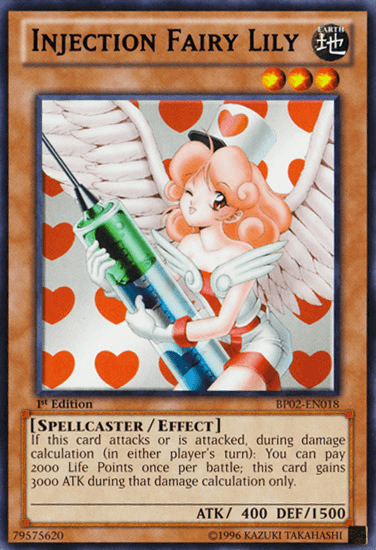 Injection Fairy Lily [BP02-EN018] Rare (ONLINE ORDER ONLY)