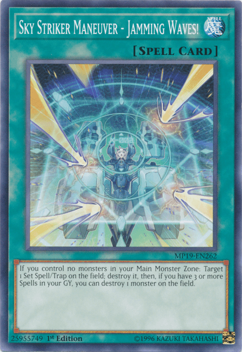 Sky Striker Maneuver - Jamming Waves! [MP19-EN262] Common (ONLINE ORDER ONLY)