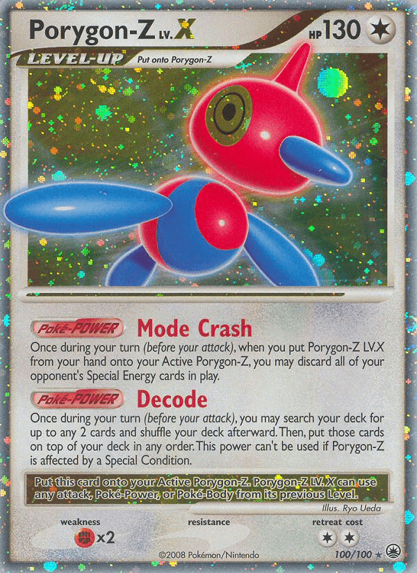 Porygon-Z LV.X (100/100) [Diamond & Pearl: Majestic Dawn] (Online Only)