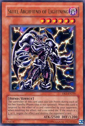Skull Archfiend of Lightning [DR1-EN235] Ultra Rare (ONLINE ORDER ONLY)