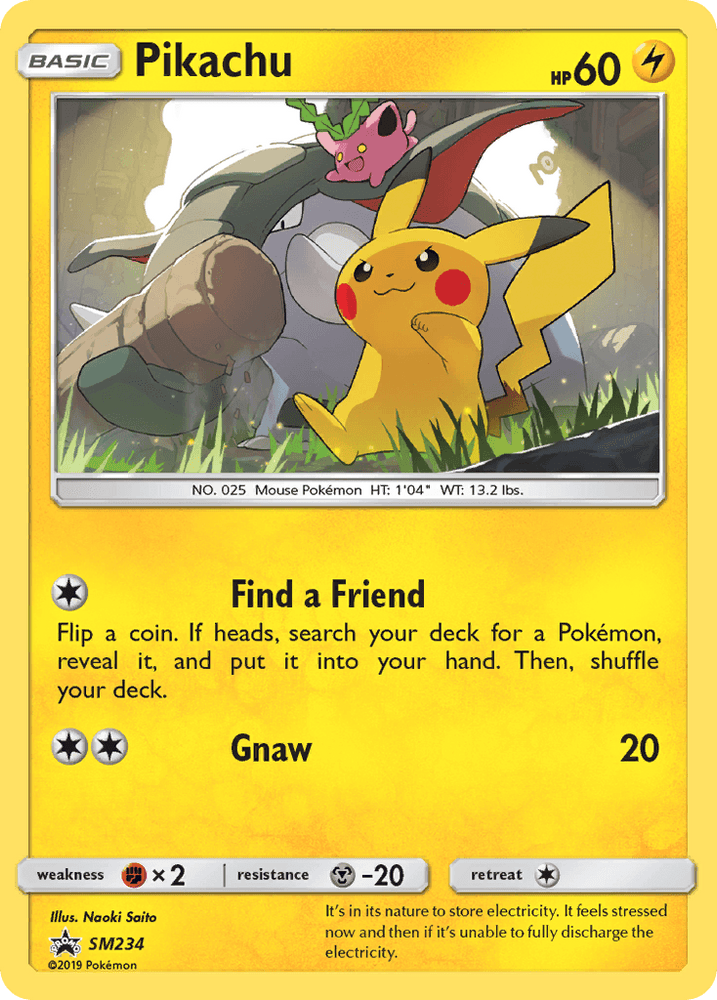 Pikachu (SM234) [Sun & Moon: Black Star Promos] (Online Only)