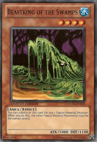 Beastking of the Swamps [GLD4-EN005] Common (ONLINE ORDER ONLY)