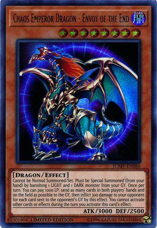 Chaos Emperor Dragon - Envoy of the End [JUMP-EN086] Ultra Rare (ONLINE ORDER ONLY)