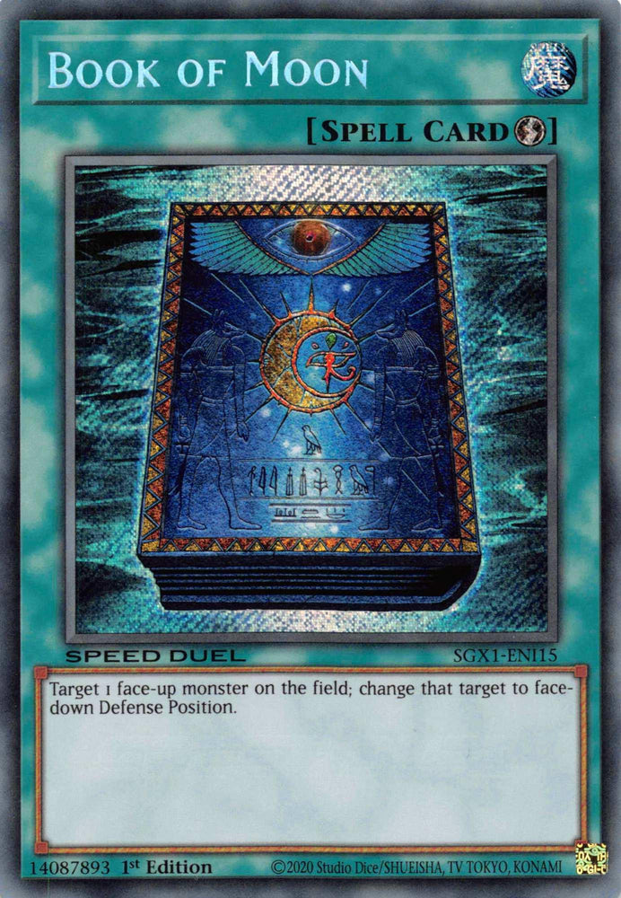 Book of Moon [SGX1-ENI15] Secret Rare (ONLINE ORDER ONLY)