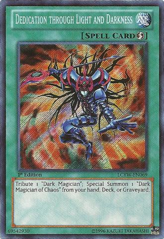 Dedication through Light and Darkness [LCYW-EN069] Secret Rare (ONLINE ORDER ONLY)