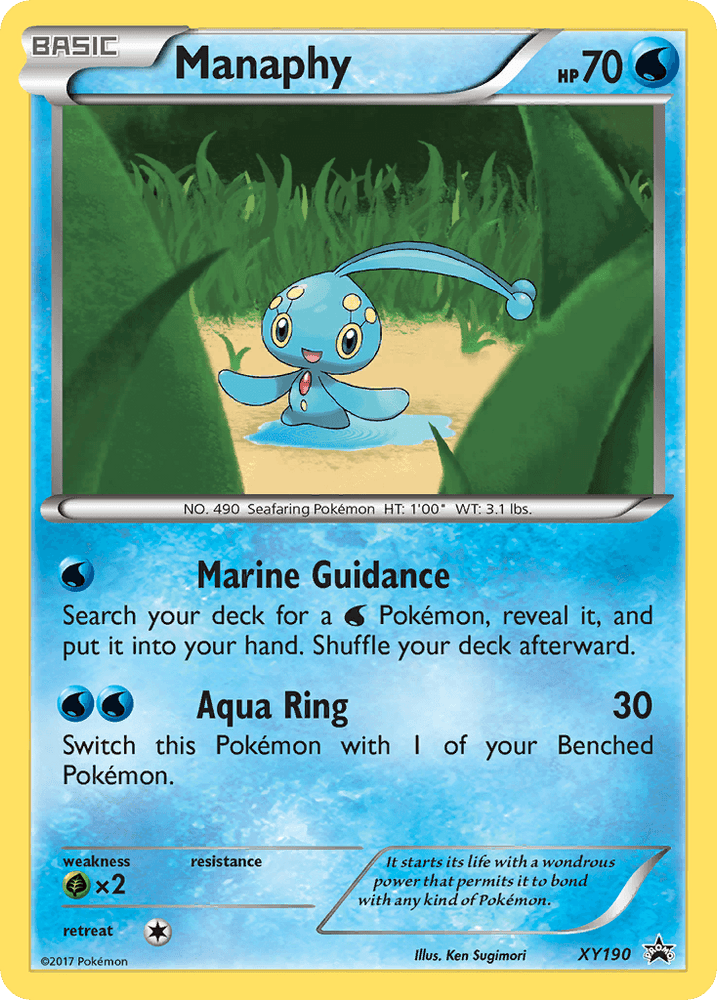 Manaphy (XY190) [XY: Black Star Promos] (Online Only)