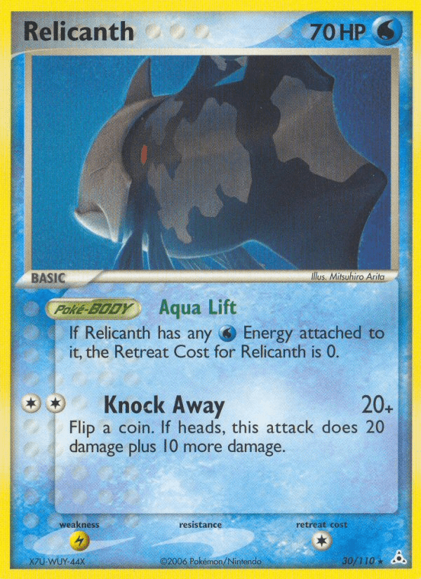 Relicanth (30/110) [EX: Holon Phantoms] (Online Only)