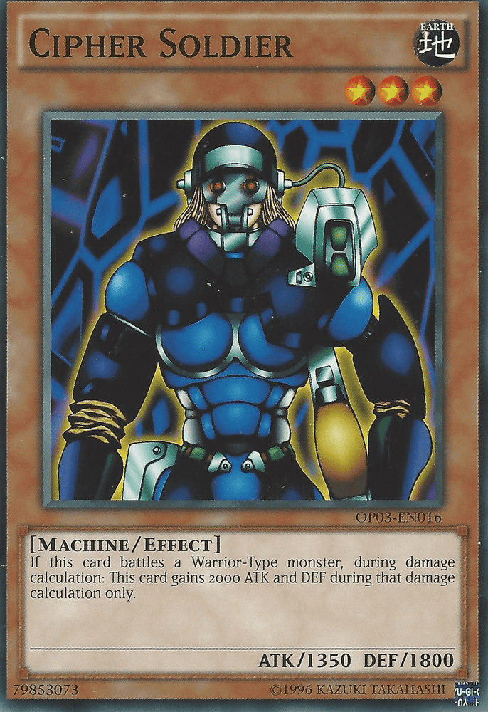 Cipher Soldier [OP03-EN016] Common (ONLINE ORDER ONLY)