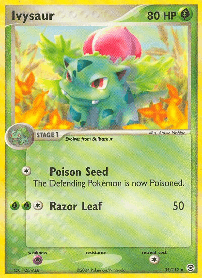 Ivysaur (35/112) [EX: FireRed & LeafGreen] (Online Only)