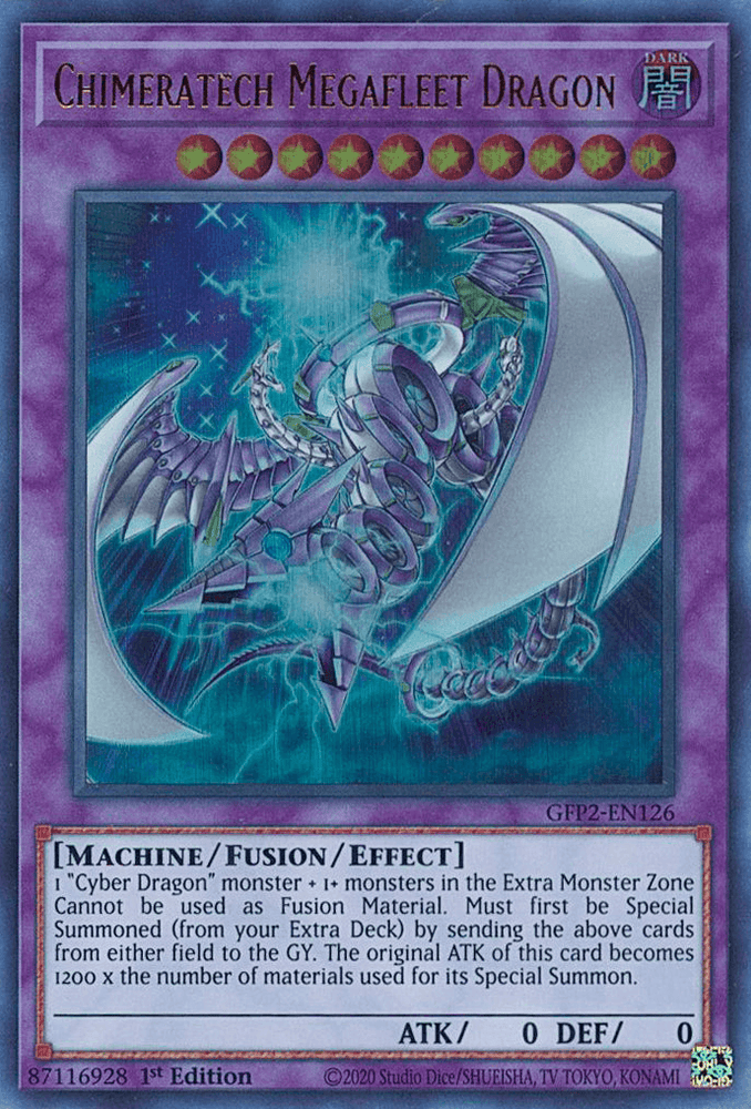 Chimeratech Megafleet Dragon [GFP2-EN126] Ultra Rare (ONLINE ORDER ONLY)