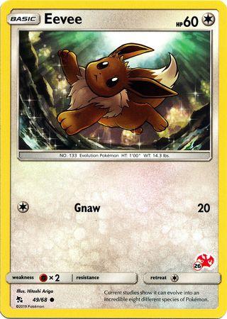 Eevee (49/68) (Charizard Stamp #26) [Battle Academy 2020] (Online Only)