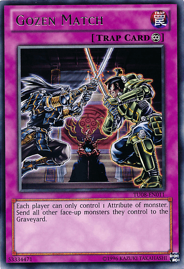 Gozen Match [TU08-EN011] Rare (ONLINE ORDER ONLY)