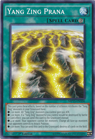 Yang Zing Prana [MP15-EN106] Common (ONLINE ORDER ONLY)