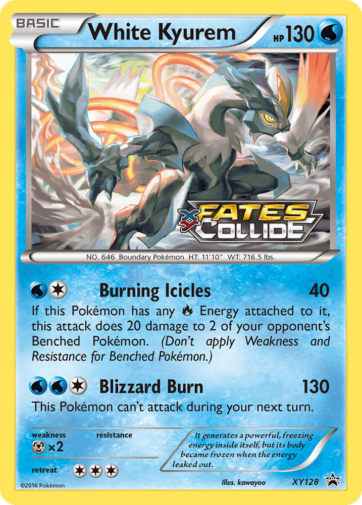 White Kyurem (XY128) [XY: Black Star Promos] (Online Only)