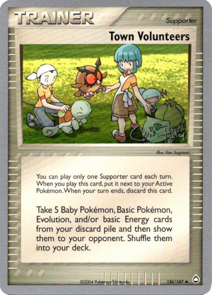 Town Volunteers (136/147) (Blaziken Tech - Chris Fulop) [World Championships 2004] (Online Only)