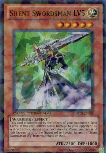 Silent Swordsman LV5 [DT05-EN056] Super Rare (ONLINE ORDER ONLY)