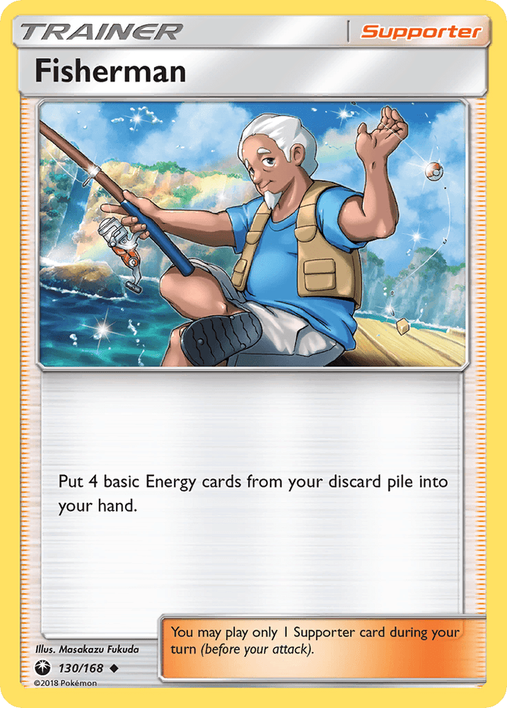 Fisherman (130/168) [Sun & Moon: Celestial Storm] (Online Only)