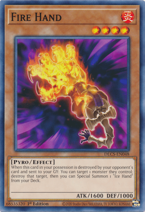 Fire Hand [DLCS-EN048] Common (ONLINE ORDER ONLY)