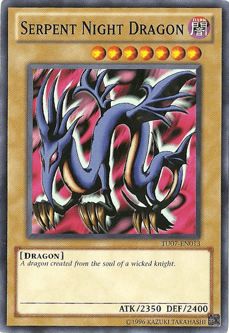 Serpent Night Dragon [TU07-EN013] Common (ONLINE ORDER ONLY)