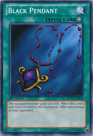 Black Pendant [BPW2-EN068] Common (ONLINE ORDER ONLY)