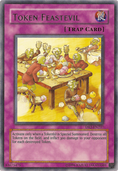 Token Feastevil [DR3-EN237] Rare (ONLINE ORDER ONLY)