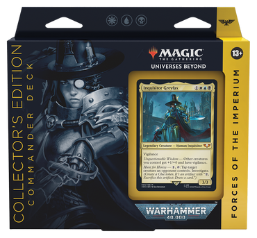 Warhammer 40,000 - Commander Deck (Forces of the Imperium - Collector's Edition) (ONLINE ORDER ONLY)