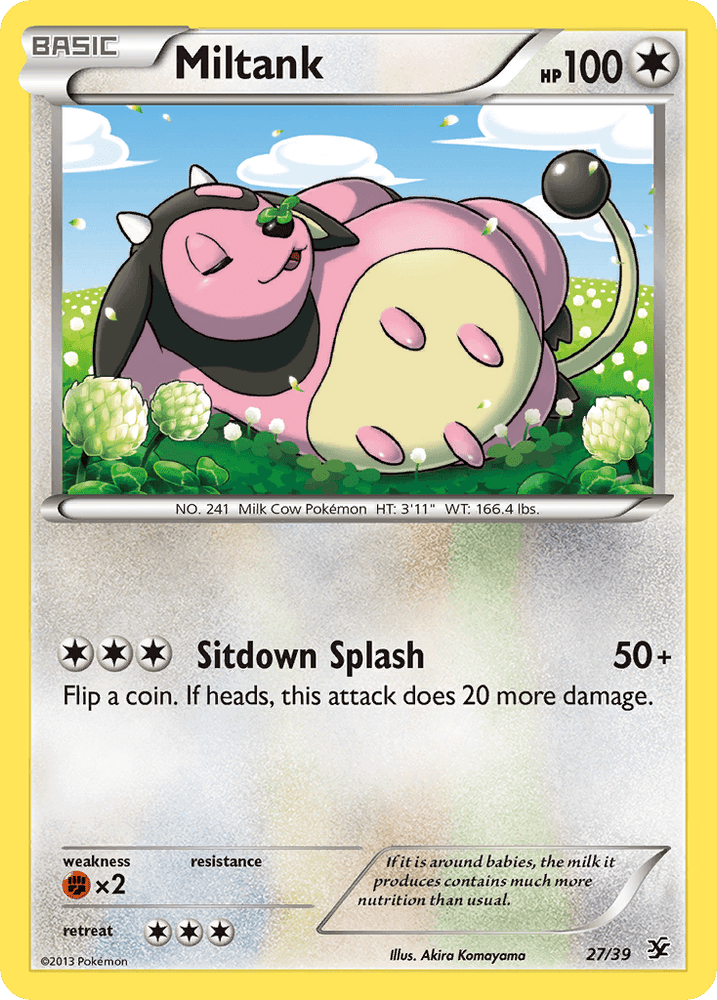 Miltank (27/39) [XY: Kalos Starter Set] (Online Only)
