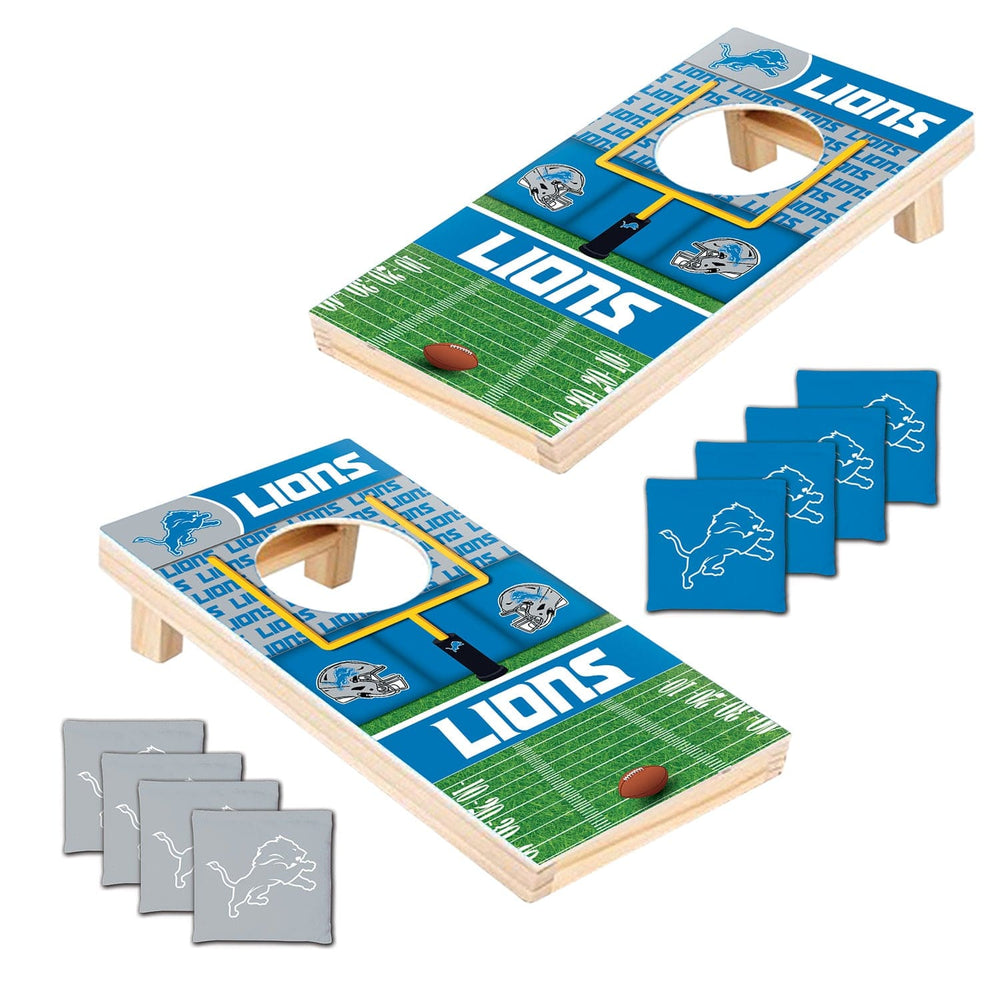 Detroit Lions - NFL Tabletop Cornhole