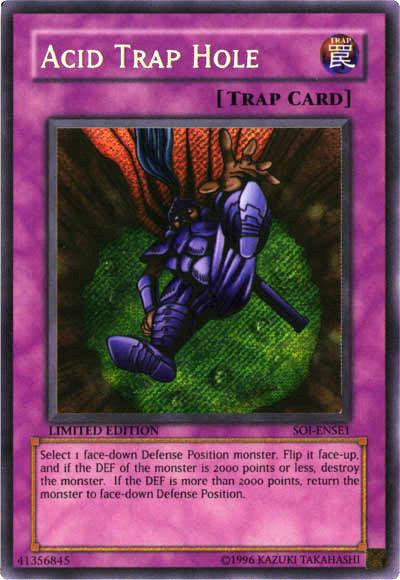 Acid Trap Hole [SOI-ENSE1] Secret Rare (ONLINE ORDER ONLY)