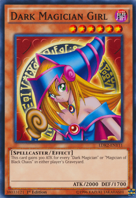 Dark Magician Girl [LDK2-ENY11] Common (ONLINE ORDER ONLY)
