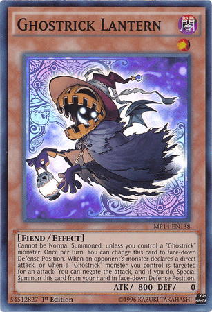 Ghostrick Lantern [MP14-EN138] Super Rare (ONLINE ORDER ONLY)