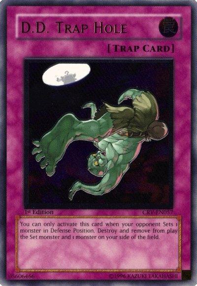 D.D. Trap Hole [CRV-EN057] Ultimate Rare (ONLINE ORDER ONLY)