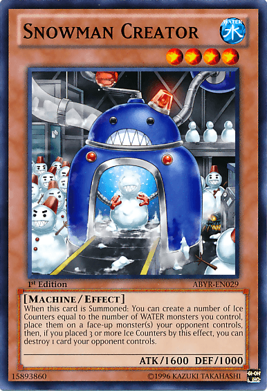 Snowman Creator [ABYR-EN029] Common (ONLINE ORDER ONLY)