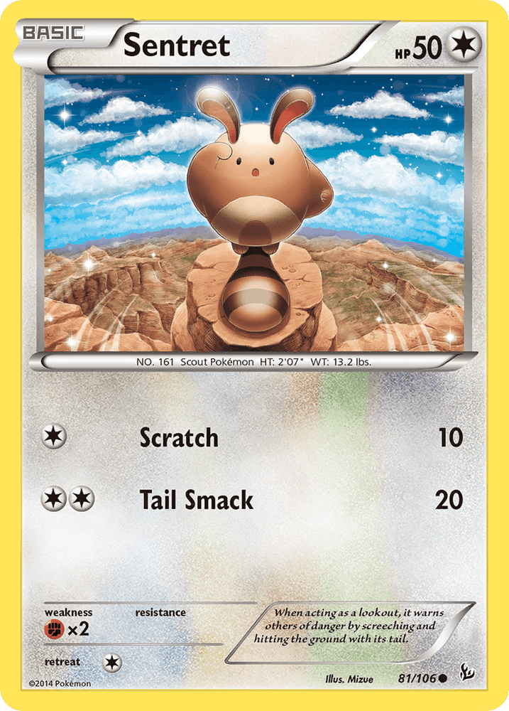 Sentret (81/106) [XY: Flashfire] (Online Only)